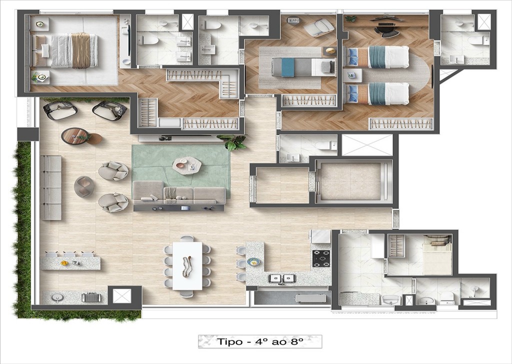 Cobertura à venda com 3 quartos, 329m² - Foto 11