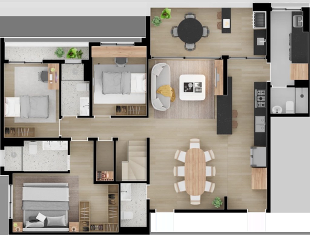 Apartamento, 3 quartos, 150 m² - Foto 30