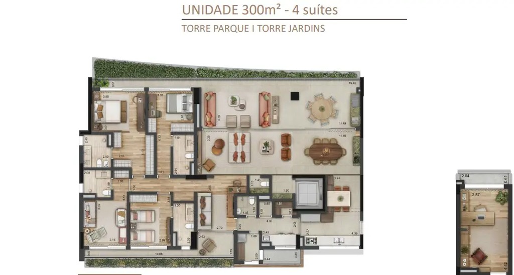 Apartamento, 4 quartos, 300 m² - Foto 29