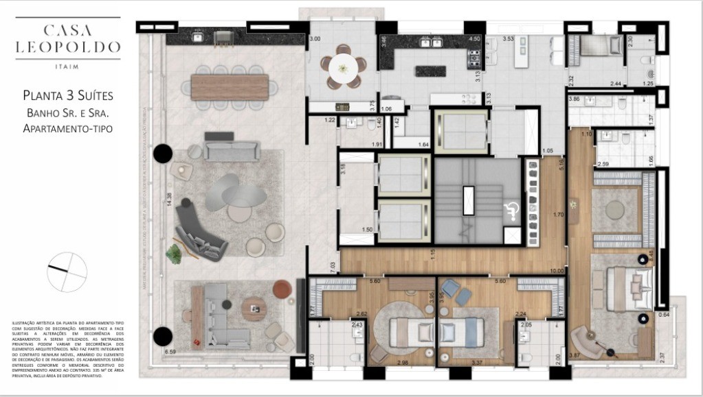 Apartamento, 3 quartos, 335 m² - Foto 29