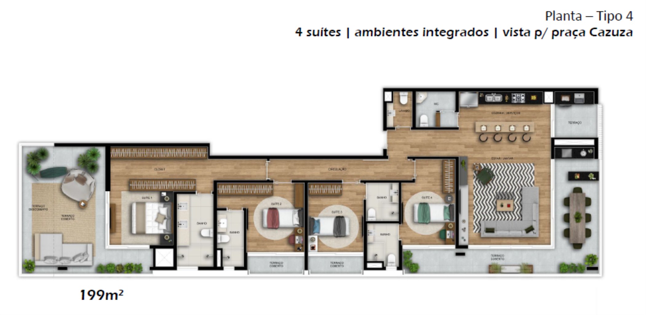 Apartamento, 3 quartos, 126 m² - Foto 27