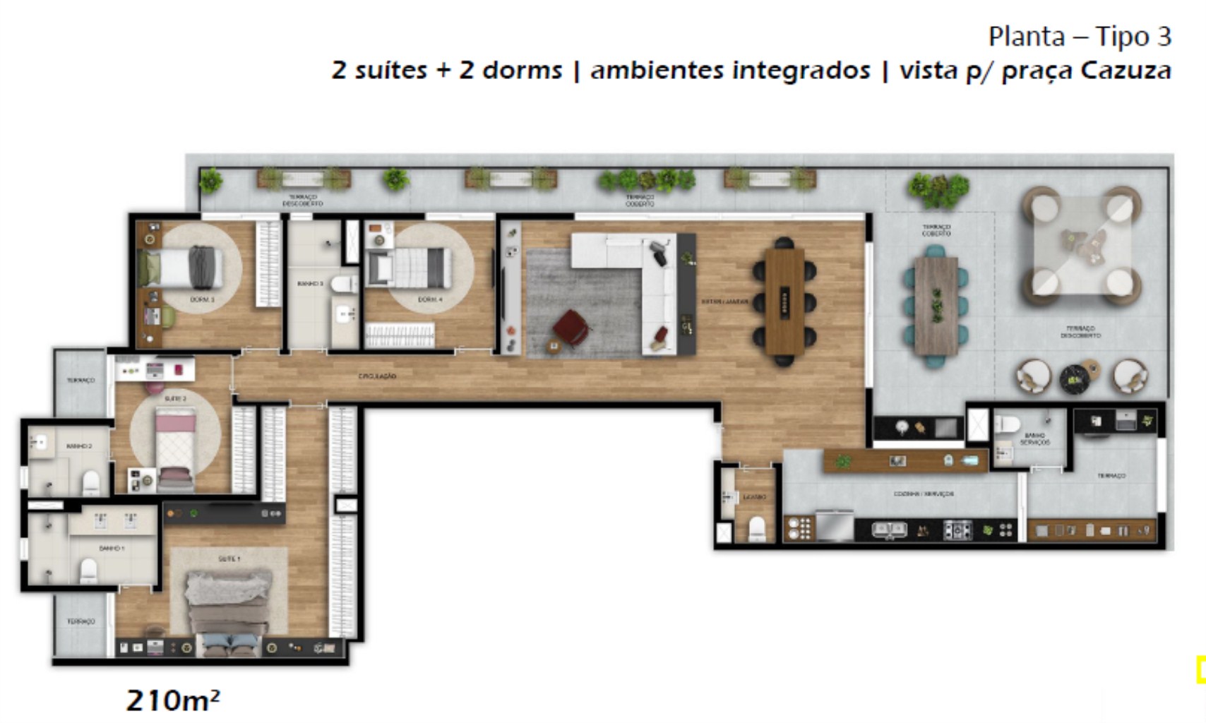 Apartamento, 3 quartos, 126 m² - Foto 28