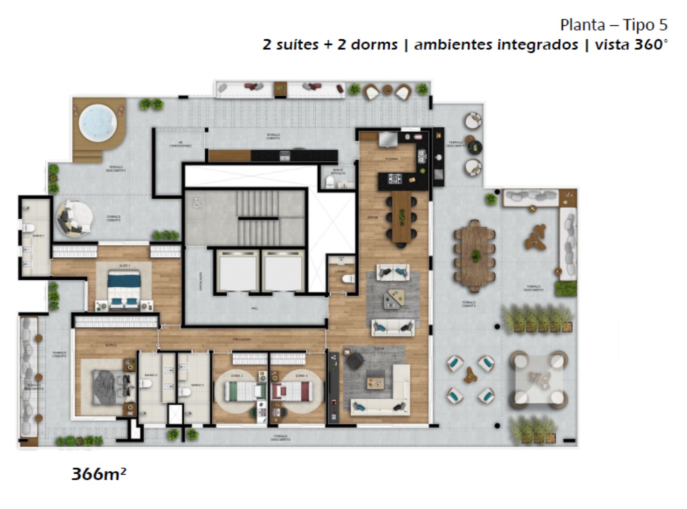 Apartamento, 3 quartos, 126 m² - Foto 30