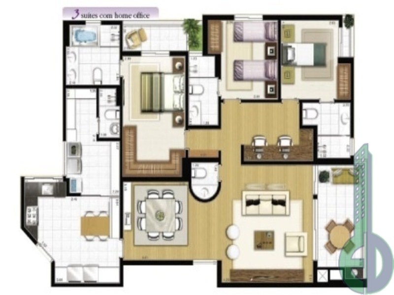 Apartamento, 3 quartos, 156 m² - Foto 18