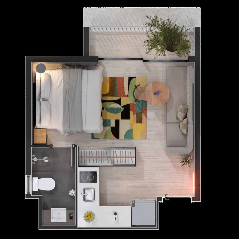 Apartamento, 1 quarto, 27 m² - Foto 26