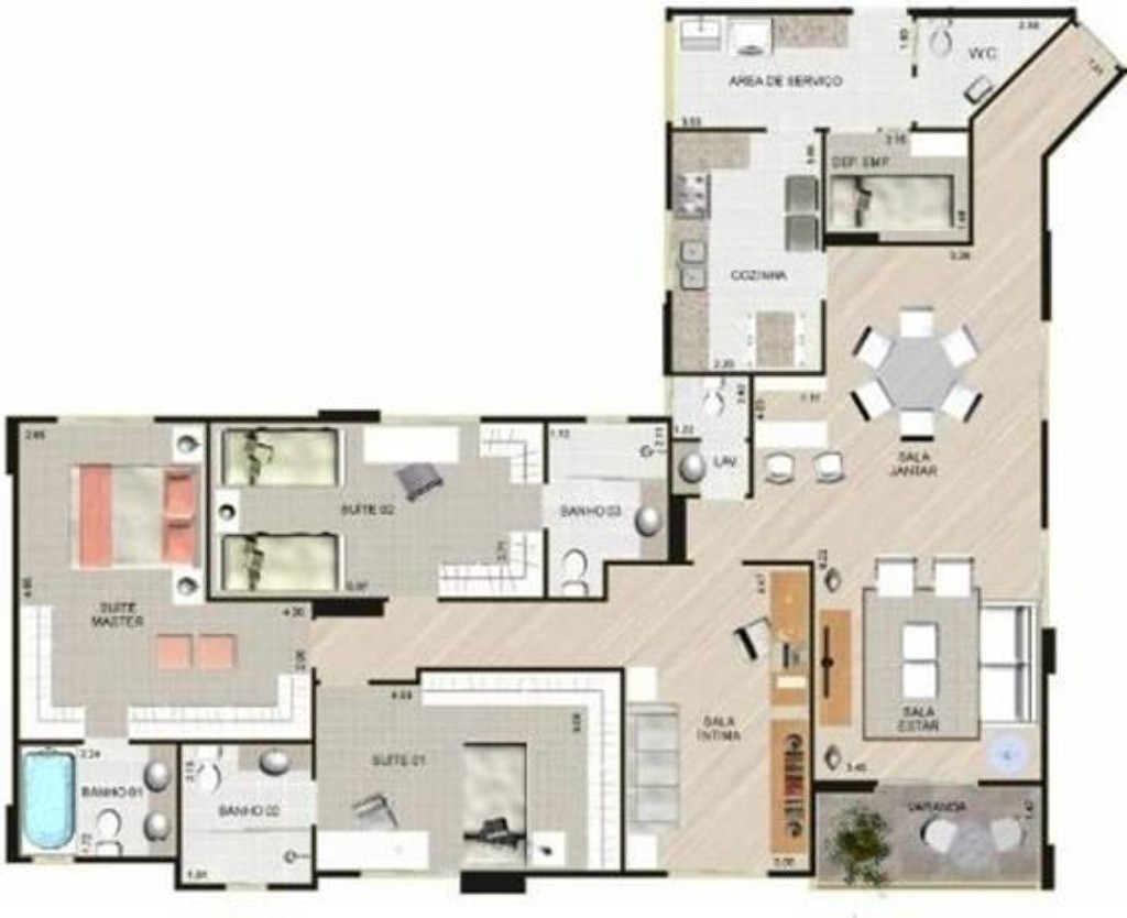 Apartamento, 3 quartos, 148 m² - Foto 10