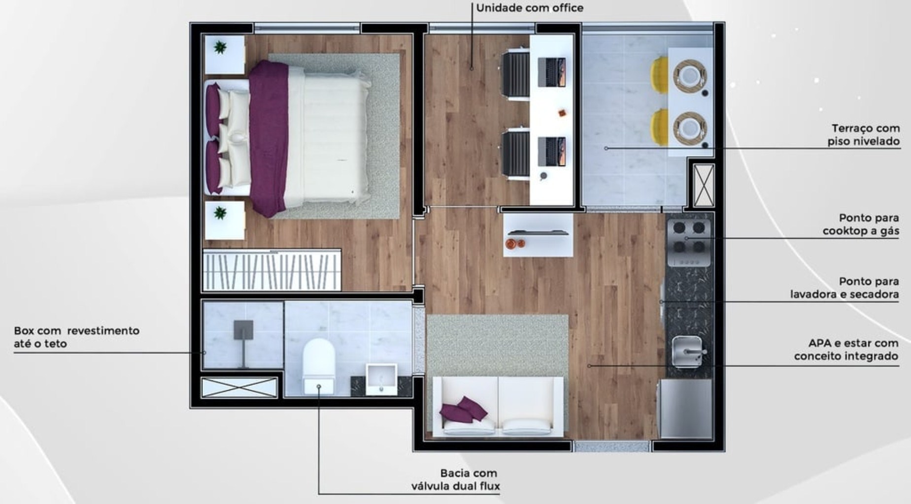 Apartamento, 1 quarto, 16 m² - Foto 28