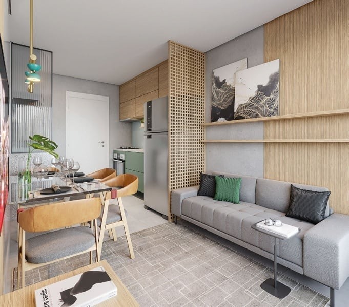 Apartamento, 1 quarto, 27 m² - Foto 3