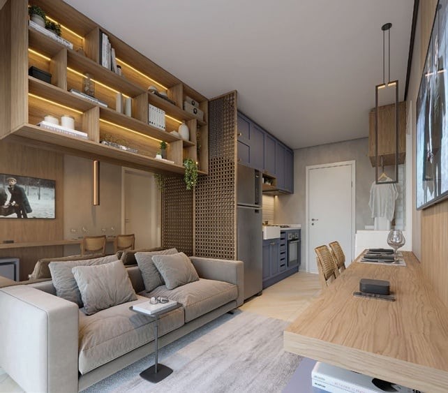 Apartamento, 2 quartos, 34 m² - Foto 2