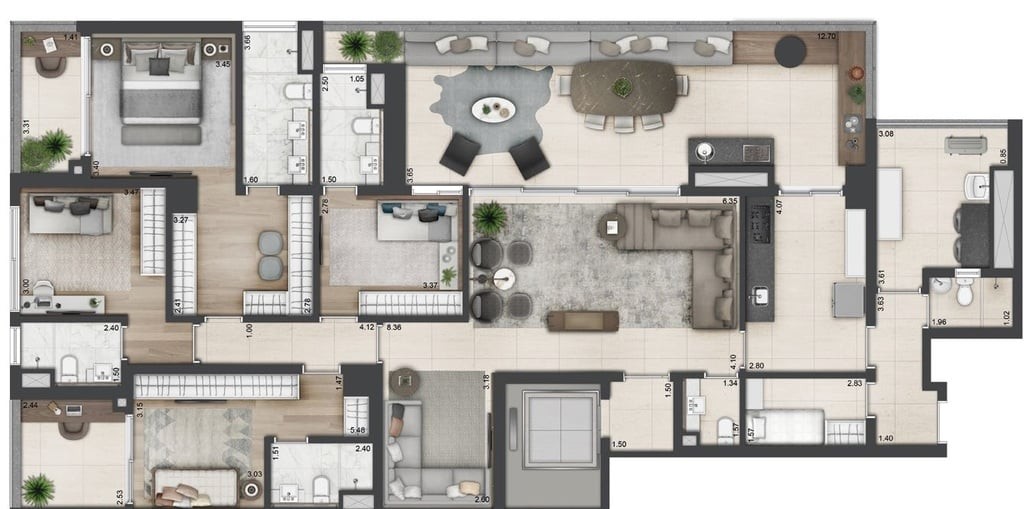 Apartamento, 4 quartos, 240 m² - Foto 32