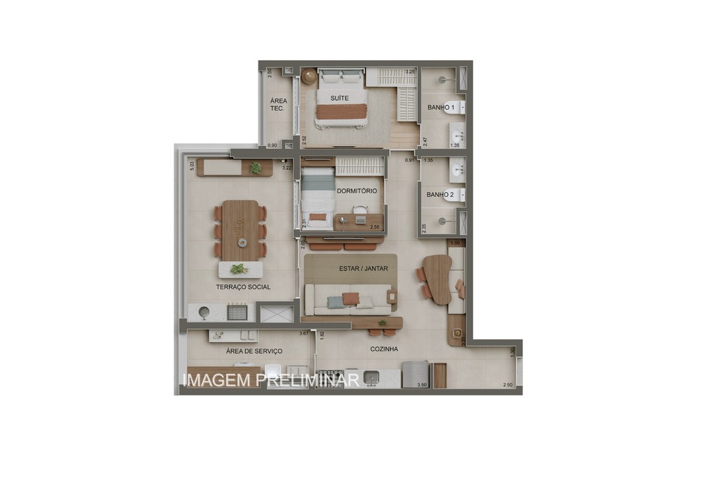 Apartamento, 3 quartos, 99 m² - Foto 10