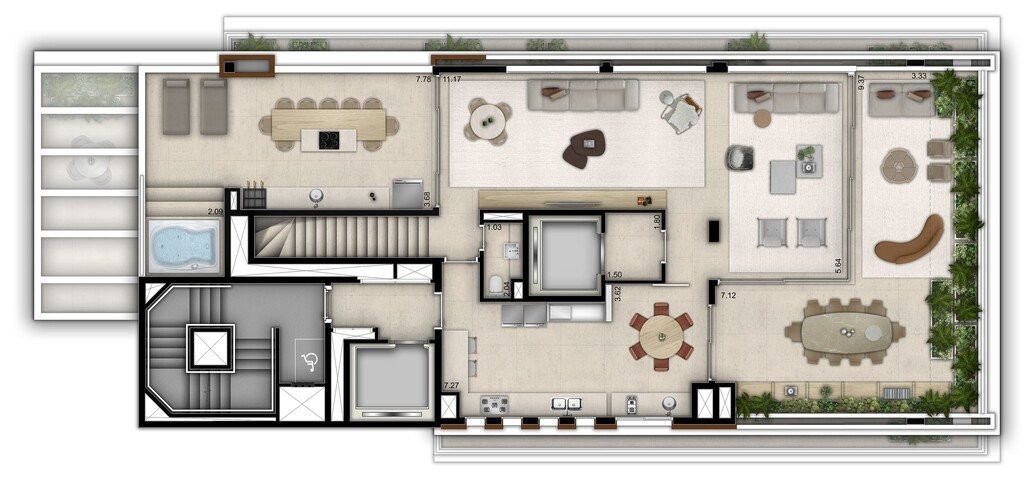 Apartamento à venda com 4 quartos, 238m² - Foto 26