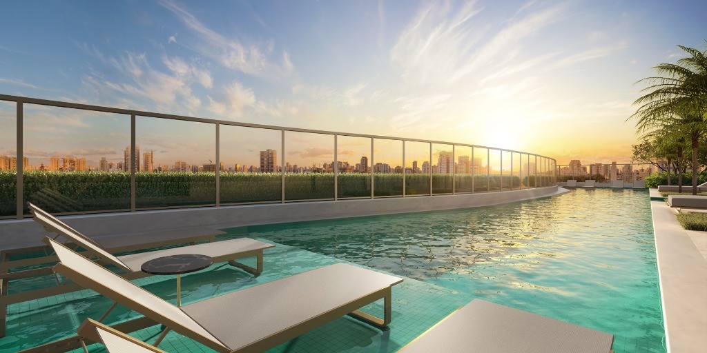 Luxuoso apartamento à venda na Vila Mariana em SP: 3 quartos, 3 suítes, 4 banheiros, 3 vagas na garagem, 203m² de área no Condomínio Le Six Residences.