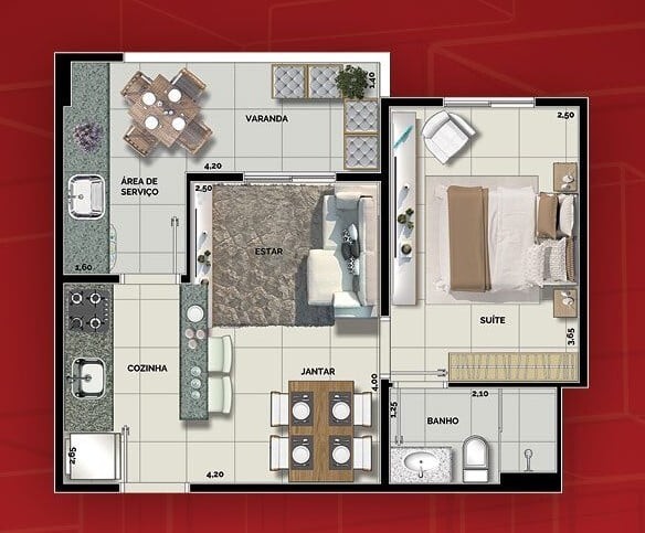 Apartamento, 2 quartos, 55 m² - Foto 27