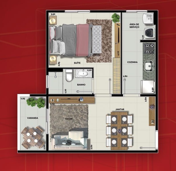 Apartamento, 2 quartos, 55 m² - Foto 28