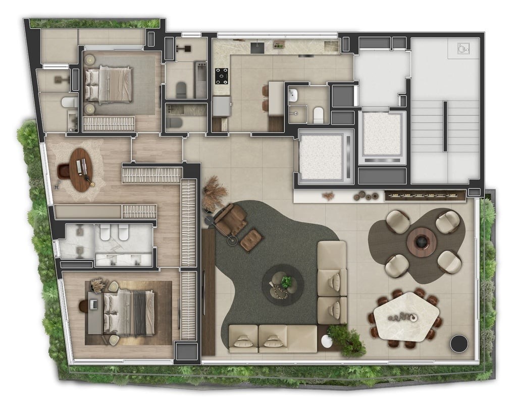 Apartamento, 3 quartos, 200 m² - Foto 31