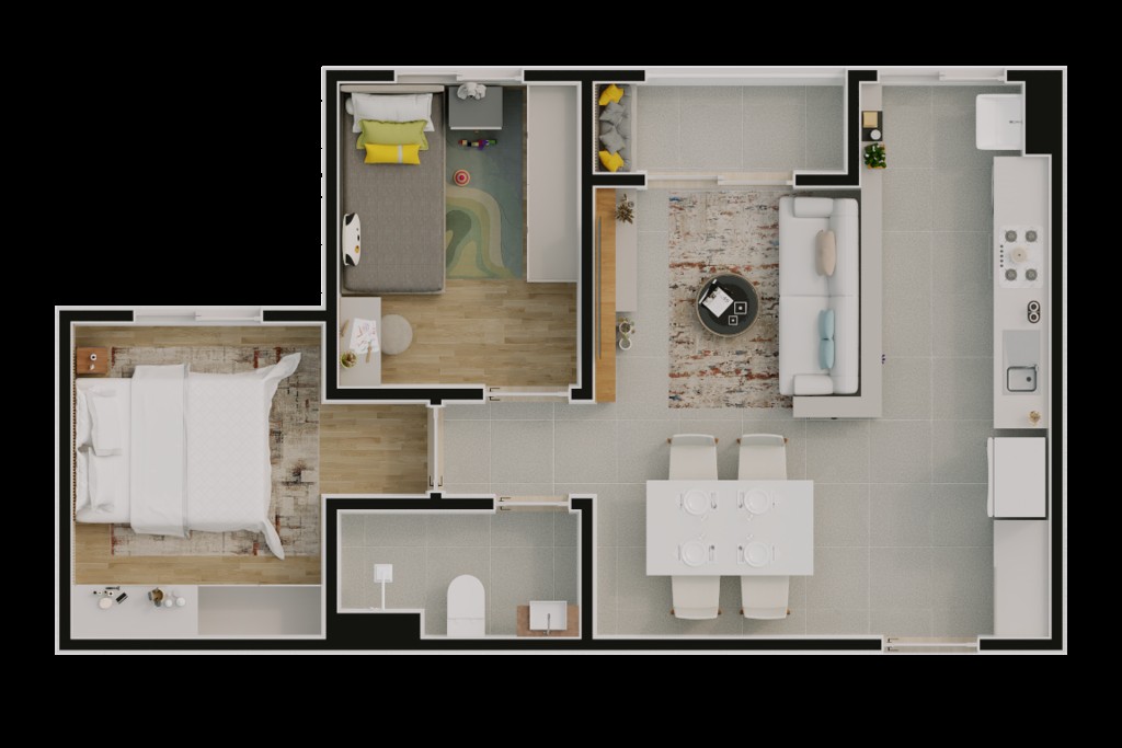 Apartamento, 2 quartos, 46 m² - Foto 26