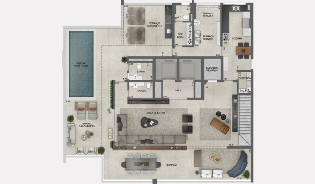 Apartamento, 4 quartos, 280 m² - Foto 24