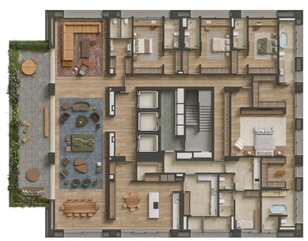 Apartamento, 4 quartos, 580 m² - Foto 20