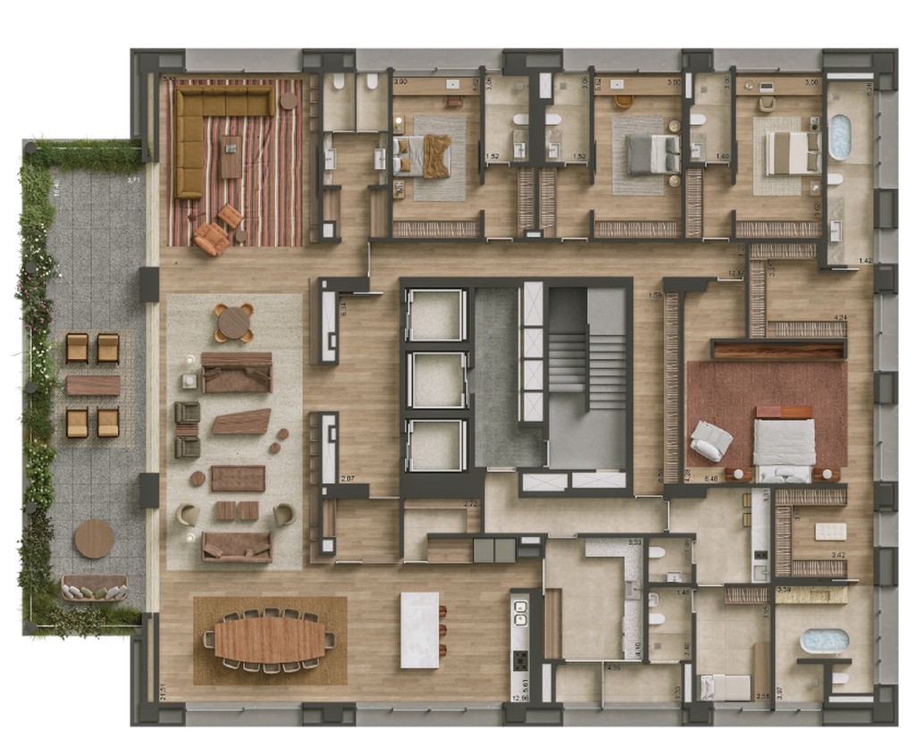 Apartamento, 4 quartos, 580 m² - Foto 21