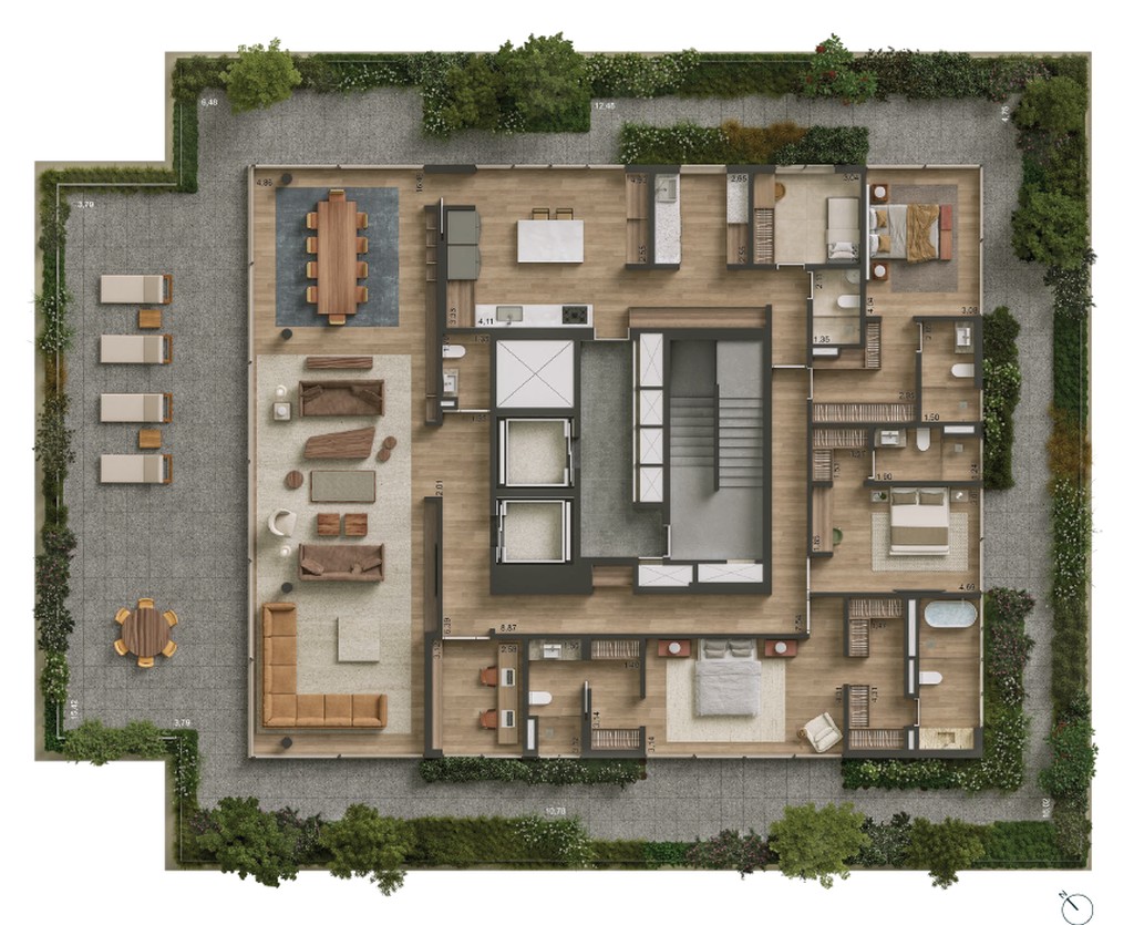 Apartamento, 4 quartos, 580 m² - Foto 23