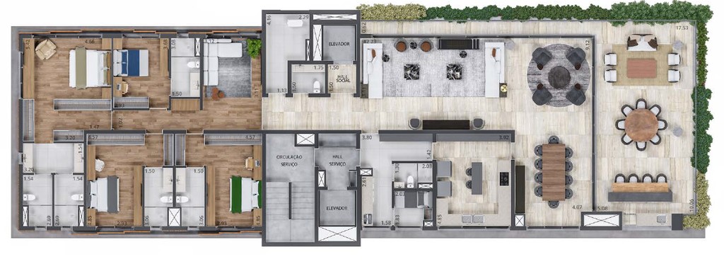 Apartamento, 4 quartos, 515 m² - Foto 13