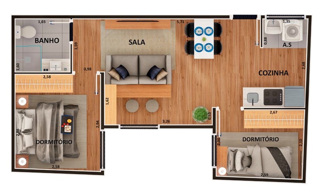 Apartamento, 1 quarto, 20 m² - Foto 13