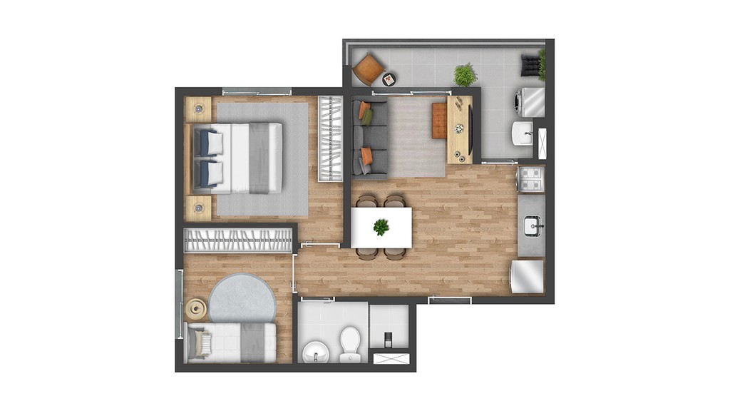Apartamento, 2 quartos, 41 m² - Foto 40