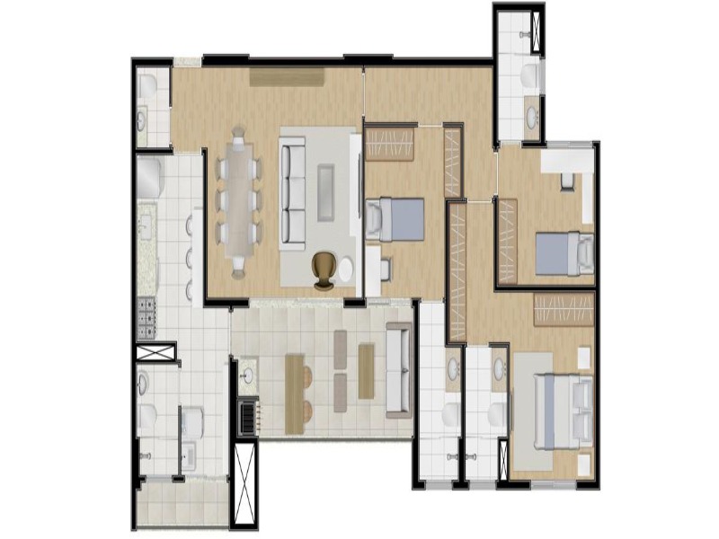 Apartamento, 3 quartos, 116 m² - Foto 36