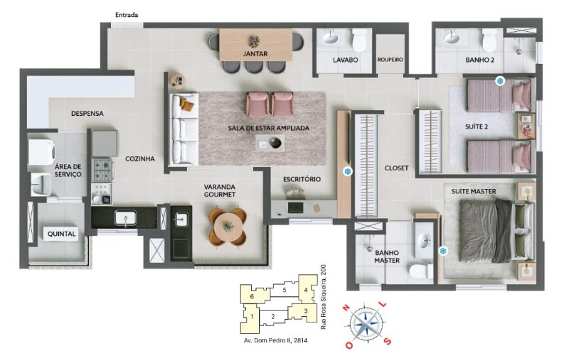 Apartamento, 3 quartos, 91 m² - Foto 26
