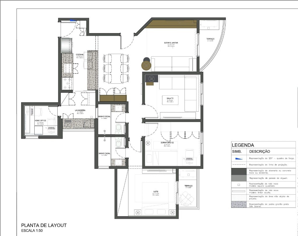 Apartamento, 3 quartos, 96 m² - Foto 2