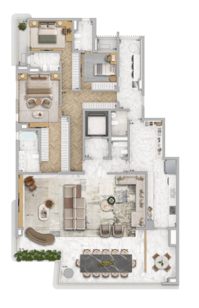 Apartamento, 4 quartos, 321 m² - Foto 21