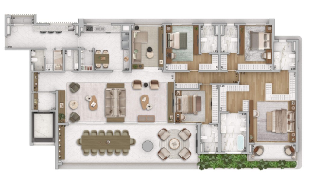 Apartamento, 4 quartos, 321 m² - Foto 23