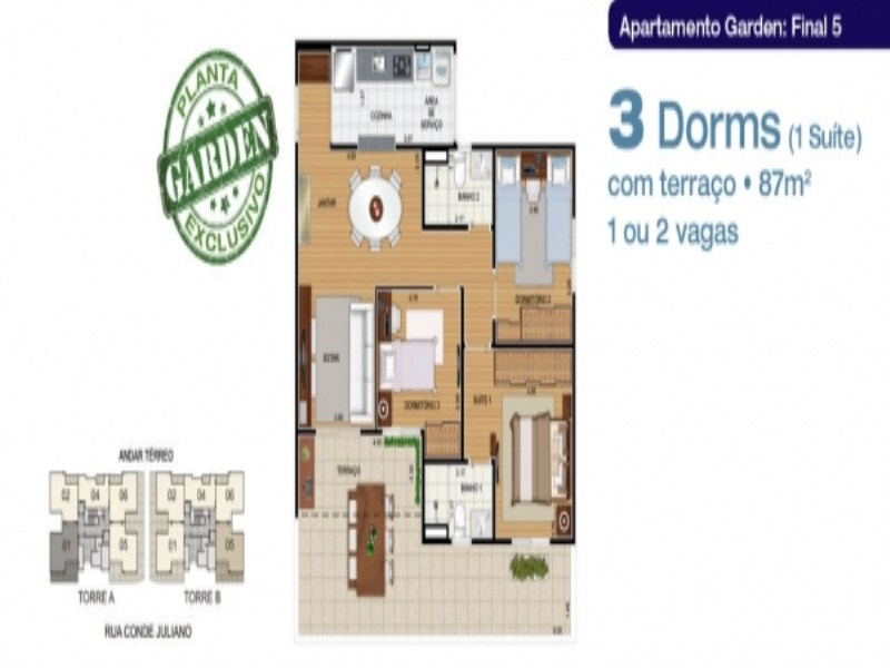 Apartamento, 2 quartos, 68 m² - Foto 15