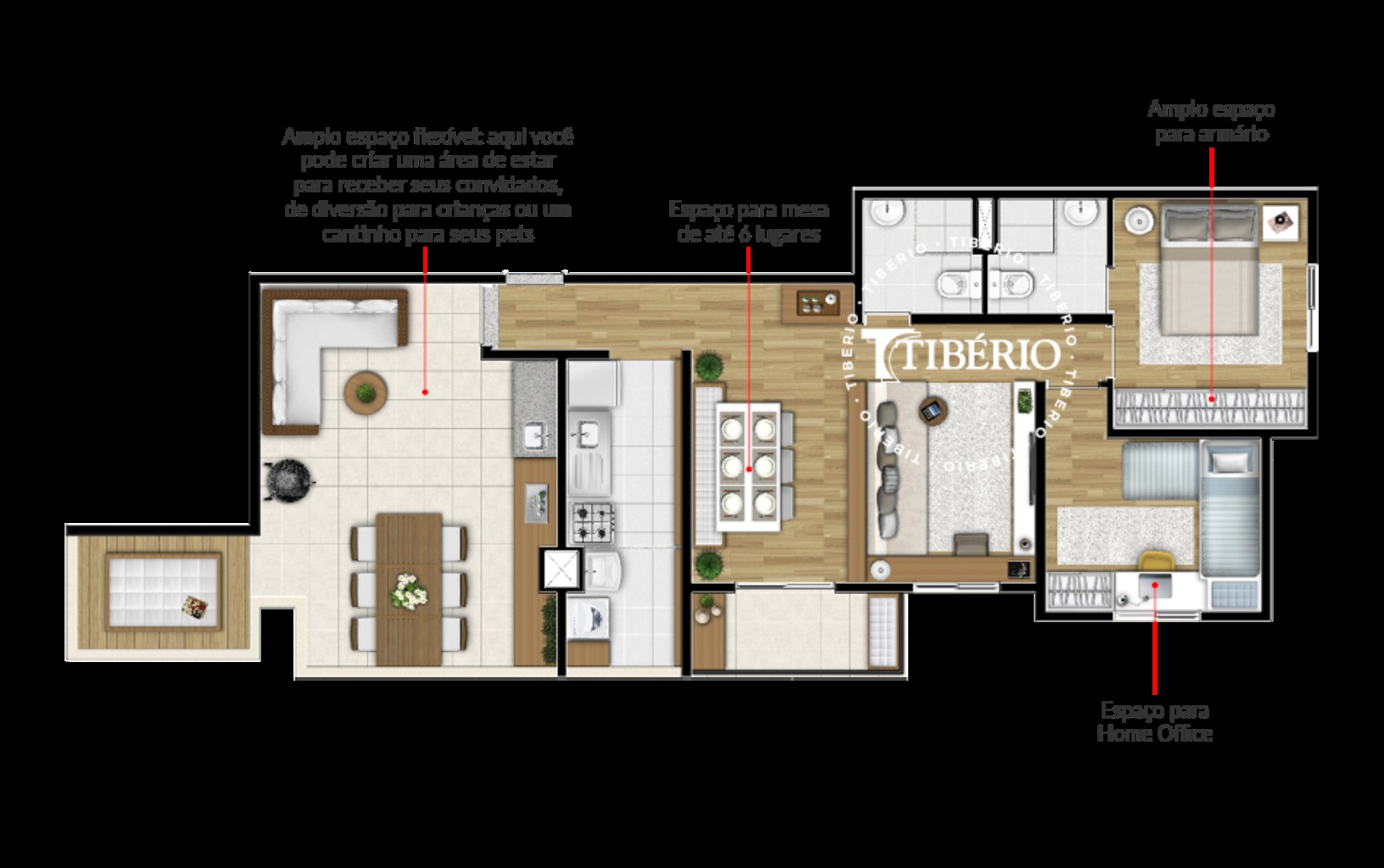 Apartamento, 3 quartos, 88 m² - Foto 30