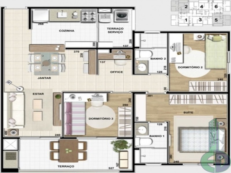 Apartamento, 3 quartos, 146 m² - Foto 11