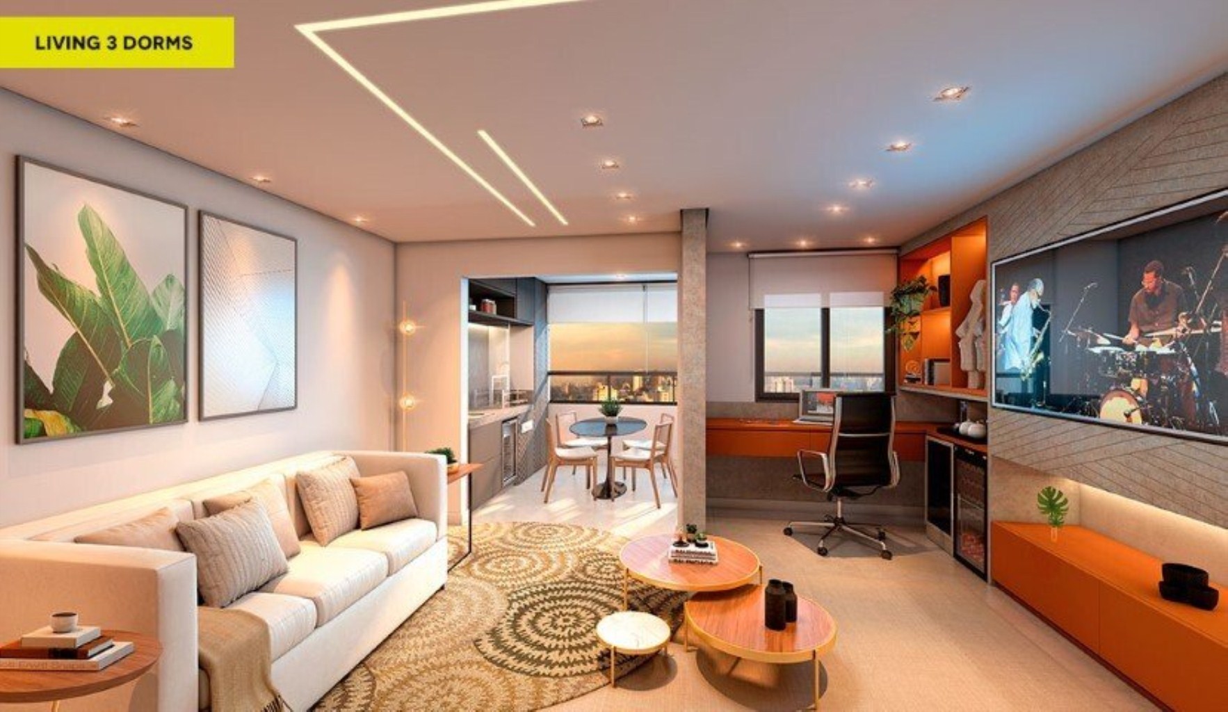 Apartamento, 2 quartos, 74 m² - Foto 3