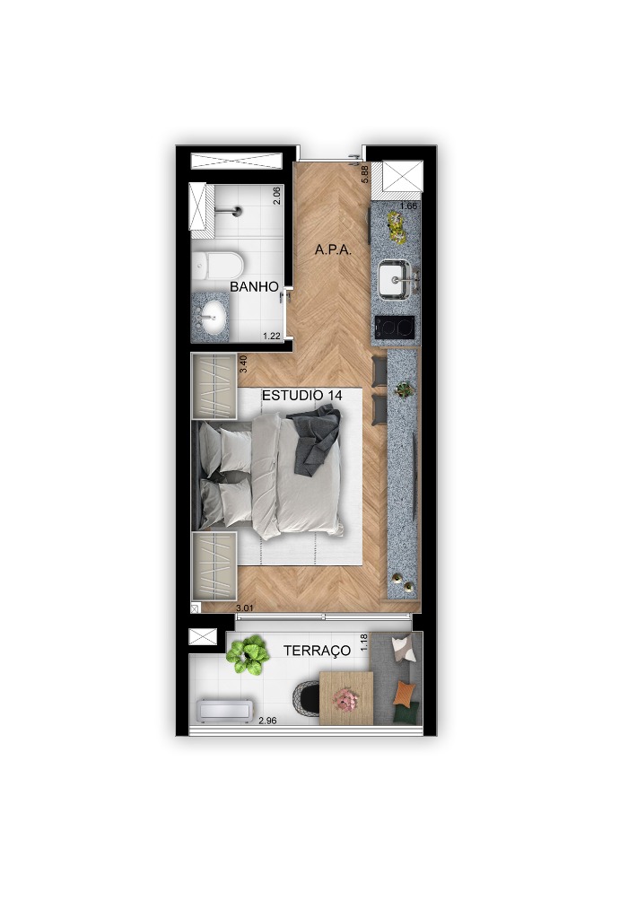 Apartamento, 4 quartos, 195 m² - Foto 15