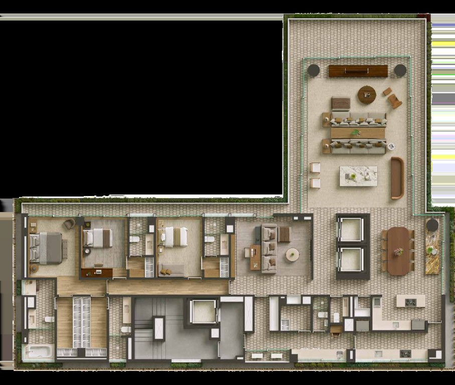 Cobertura, 5 quartos, 821 m² - Foto 27