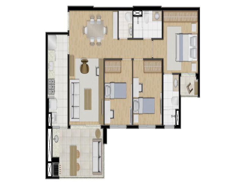 Apartamento, 3 quartos, 116 m² - Foto 51