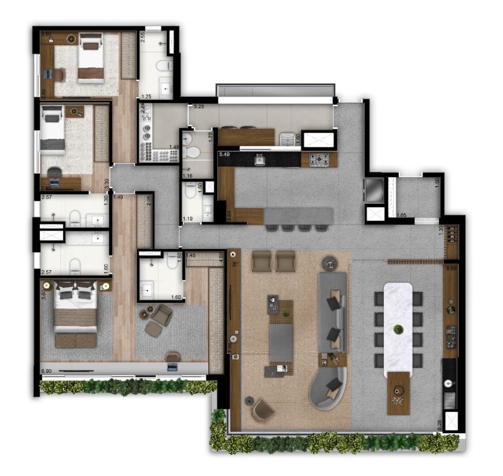 Apartamento, 4 quartos, 201 m² - Foto 18