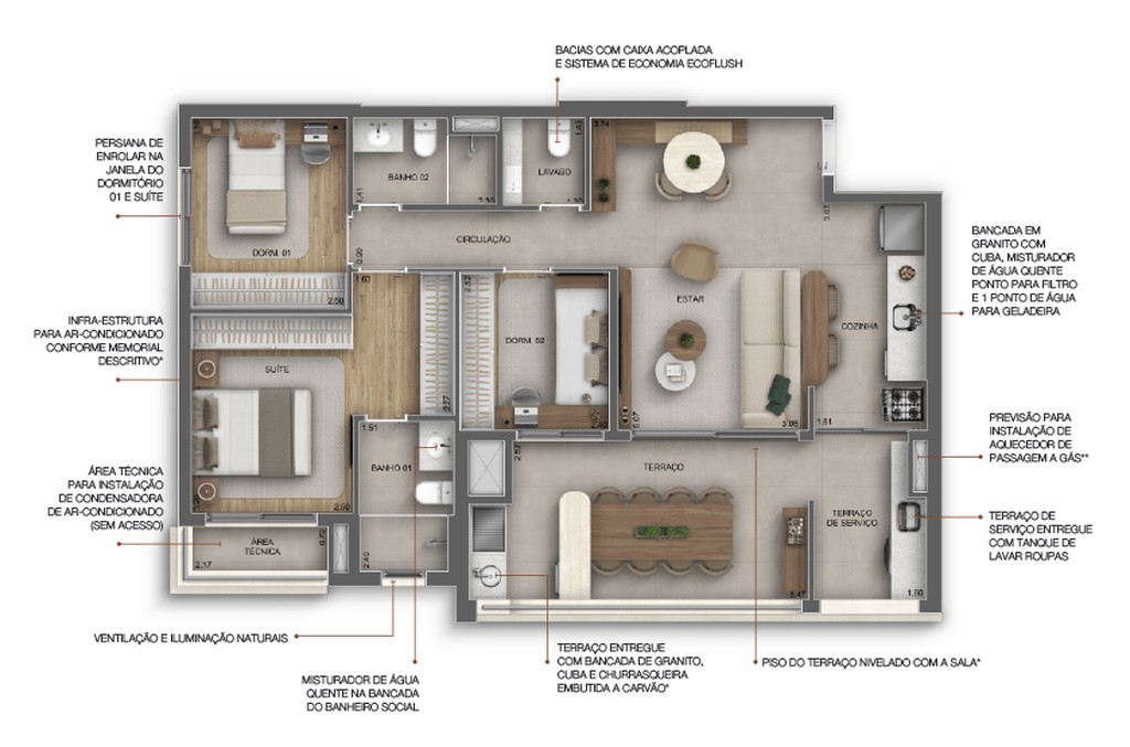 Apartamento, 3 quartos, 131 m² - Foto 24