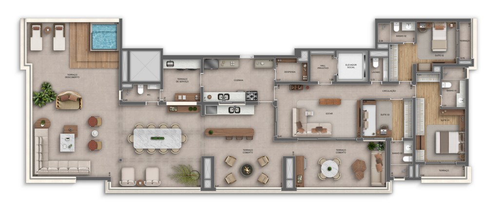 Apartamento, 3 quartos, 131 m² - Foto 29