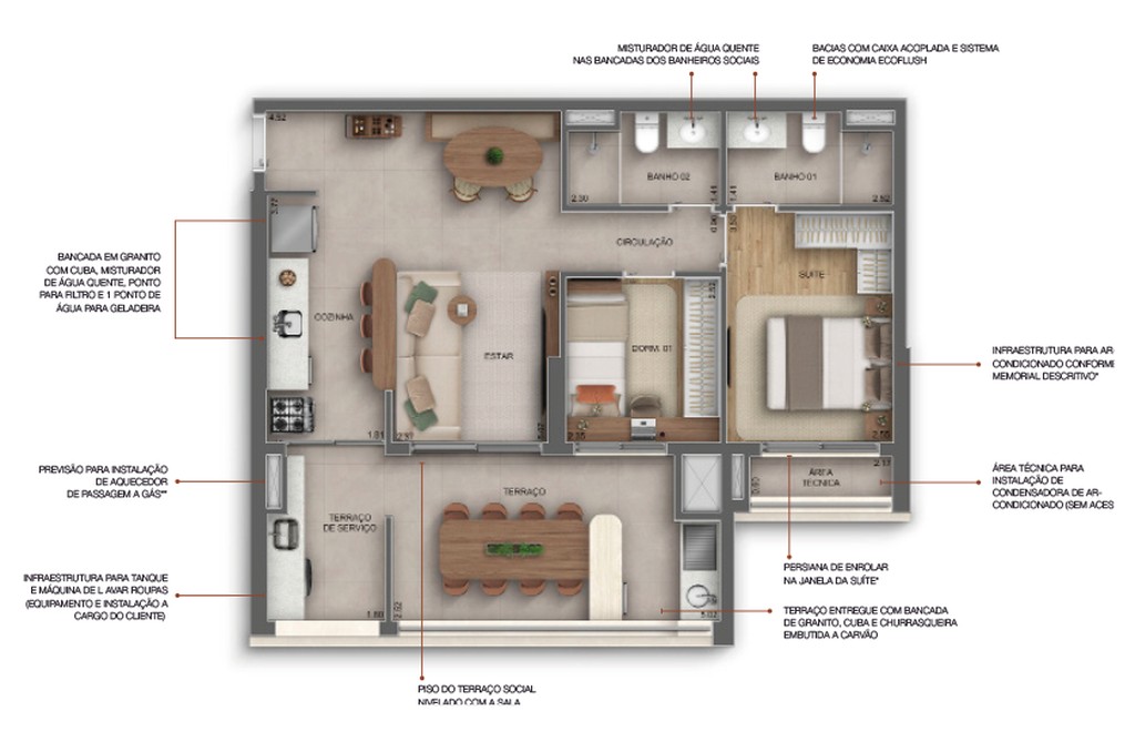 Apartamento, 3 quartos, 95 m² - Foto 23