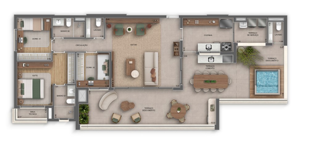 Apartamento, 2 quartos, 75 m² - Foto 27