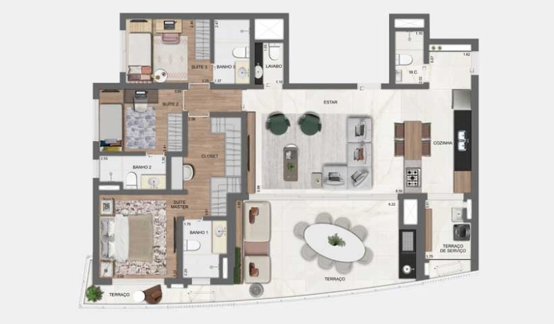 Apartamento, 4 quartos, 142 m² - Foto 41