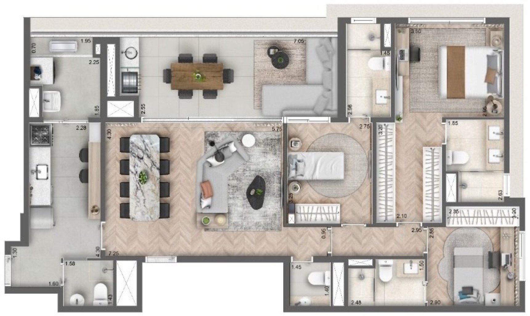 Apartamento, 2 quartos, 111 m² - Foto 22