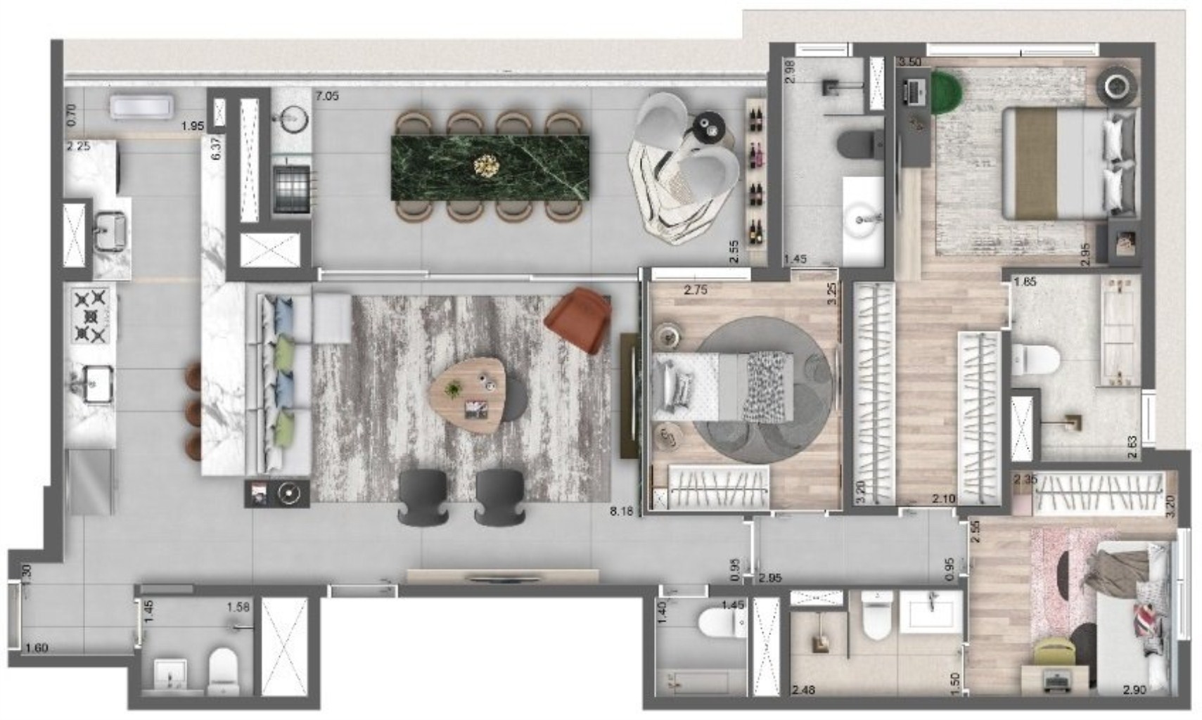 Apartamento, 2 quartos, 111 m² - Foto 23