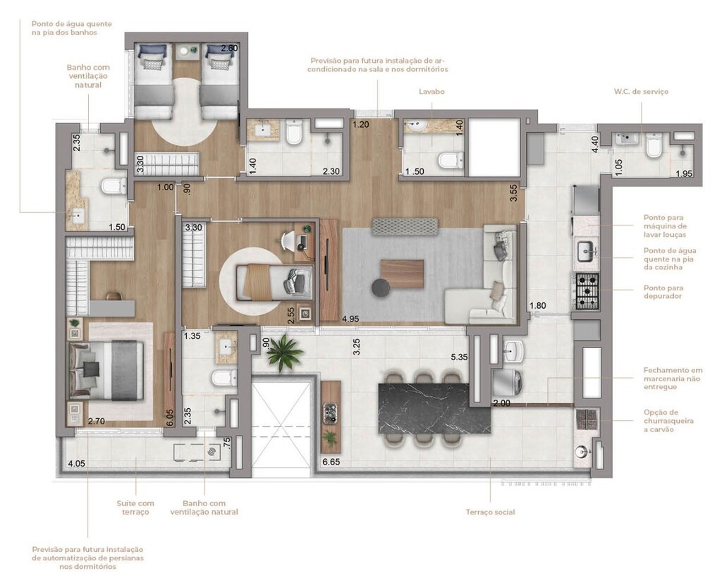 Apartamento, 3 quartos, 123 m² - Foto 21