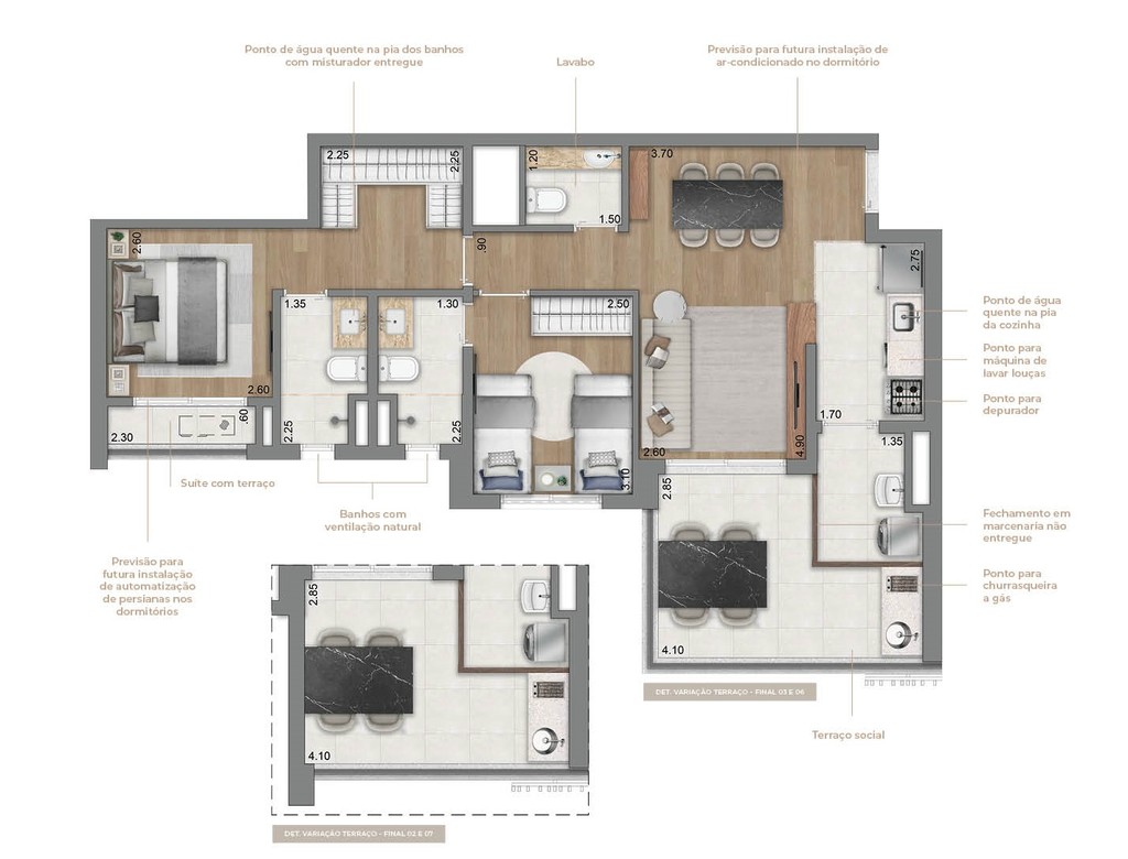 Apartamento, 2 quartos, 77 m² - Foto 19